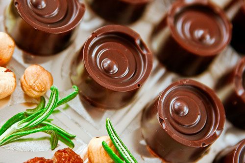 Rosmarin-Trauben-Nuss-Pralinen Rosmarin-Trauben-Nuss-Pralinen