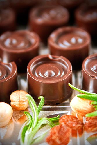 Rosmarin-Trauben-Nuss-Pralinen Rosmarin-Trauben-Nuss-Pralinen